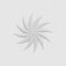 Ekena Millwork Standard Sedgwick Spiral Rosette With Square Edge, 7"W x 7"H x 1"P ROSP070X070X100SDG12 - alternate 4